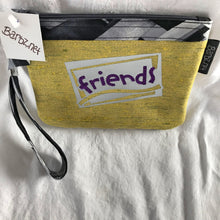 SOLD Lime Green "Friends" - Postcard Bag