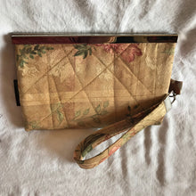 Woman Wallet Wristlet or Small Purse made from Repurposed home dec fabrics, Barbz.net