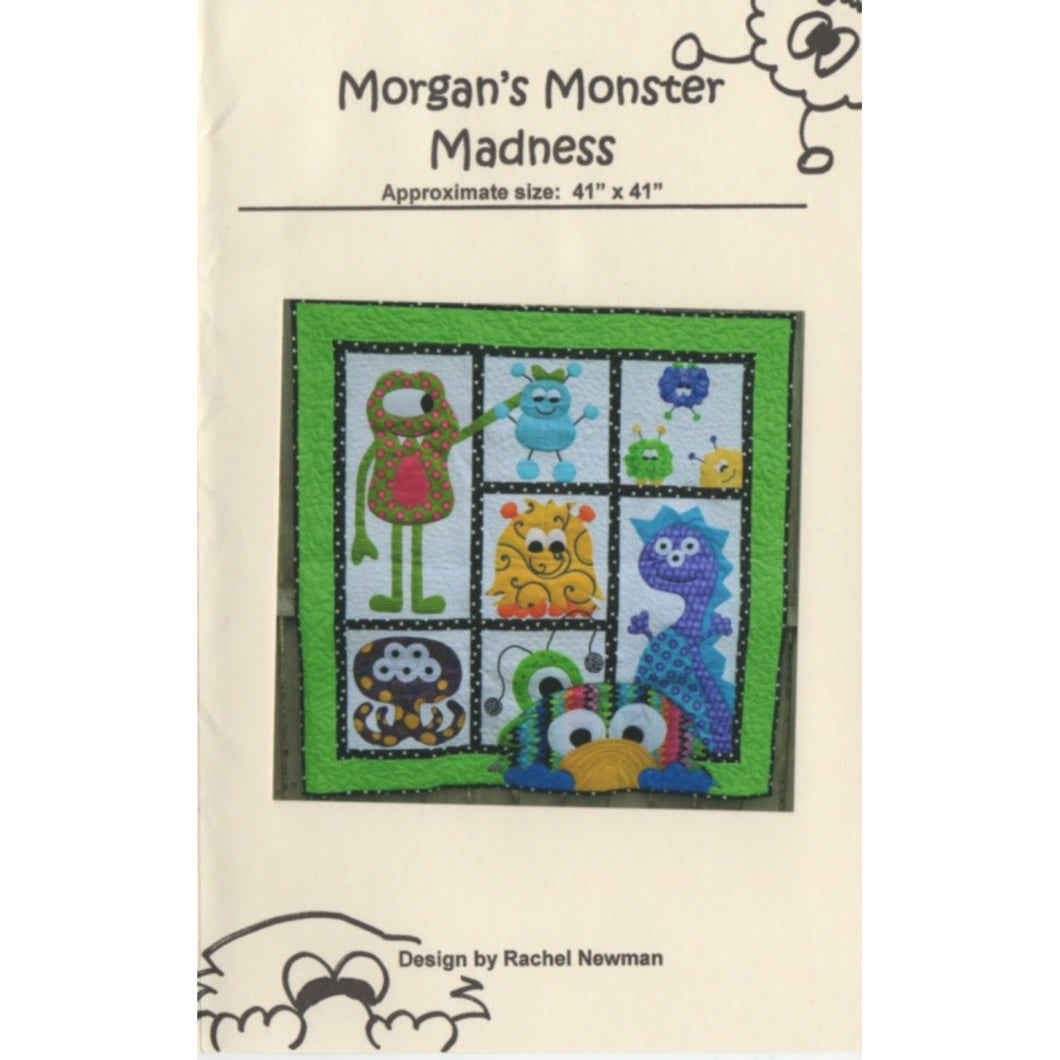 Morgan's Monster Madness Quilt Pattern