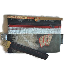 SOLD Wisconsin Woman Wallet Purse Clutch Wristlet Bag