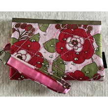 Floral Pattern Wallet Deluxe-Fabric Wallet-Credit Card Wallet-Cell Phone Wallet