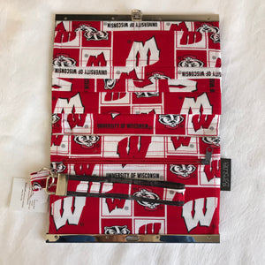 Ladies wallet wristlet or purse featuring Wisconsin