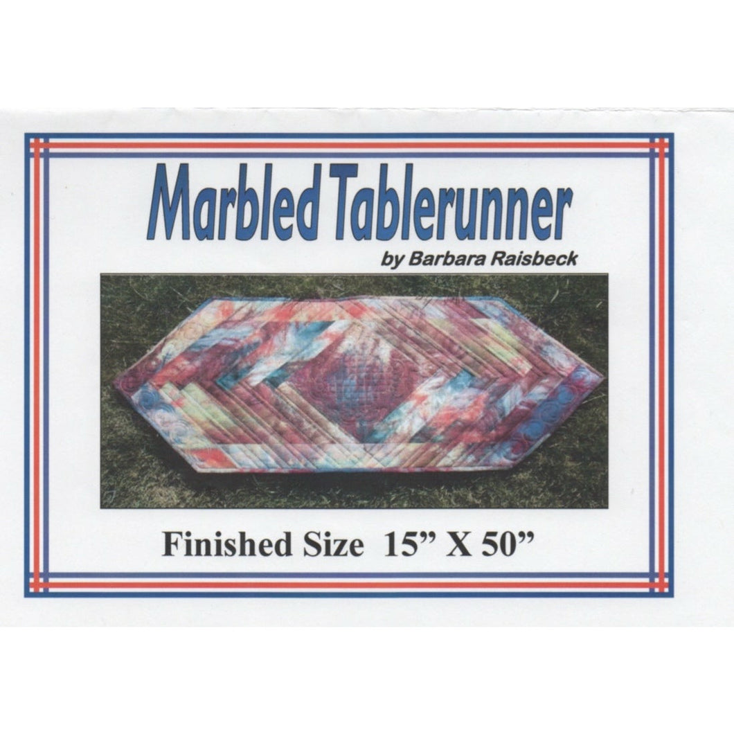 Marbled Tablerunner Quilt Pattern