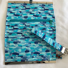 Polka Dot Watery - Handmade fashion bag, clutch, wallet regular