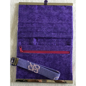 Purple Corduroy  - Wallet Deluxe